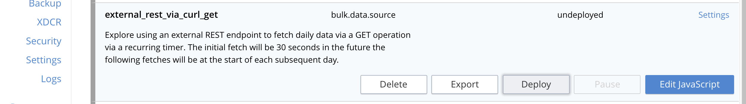 ext rest via curl 03a deploy