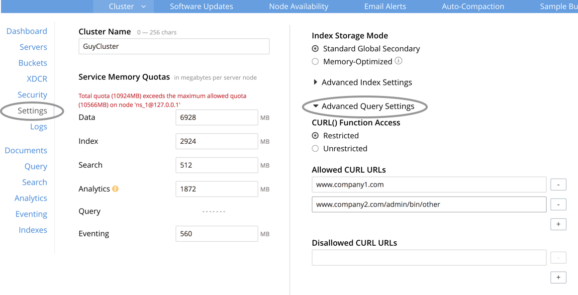 CURL Access