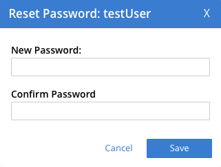 resetPassword