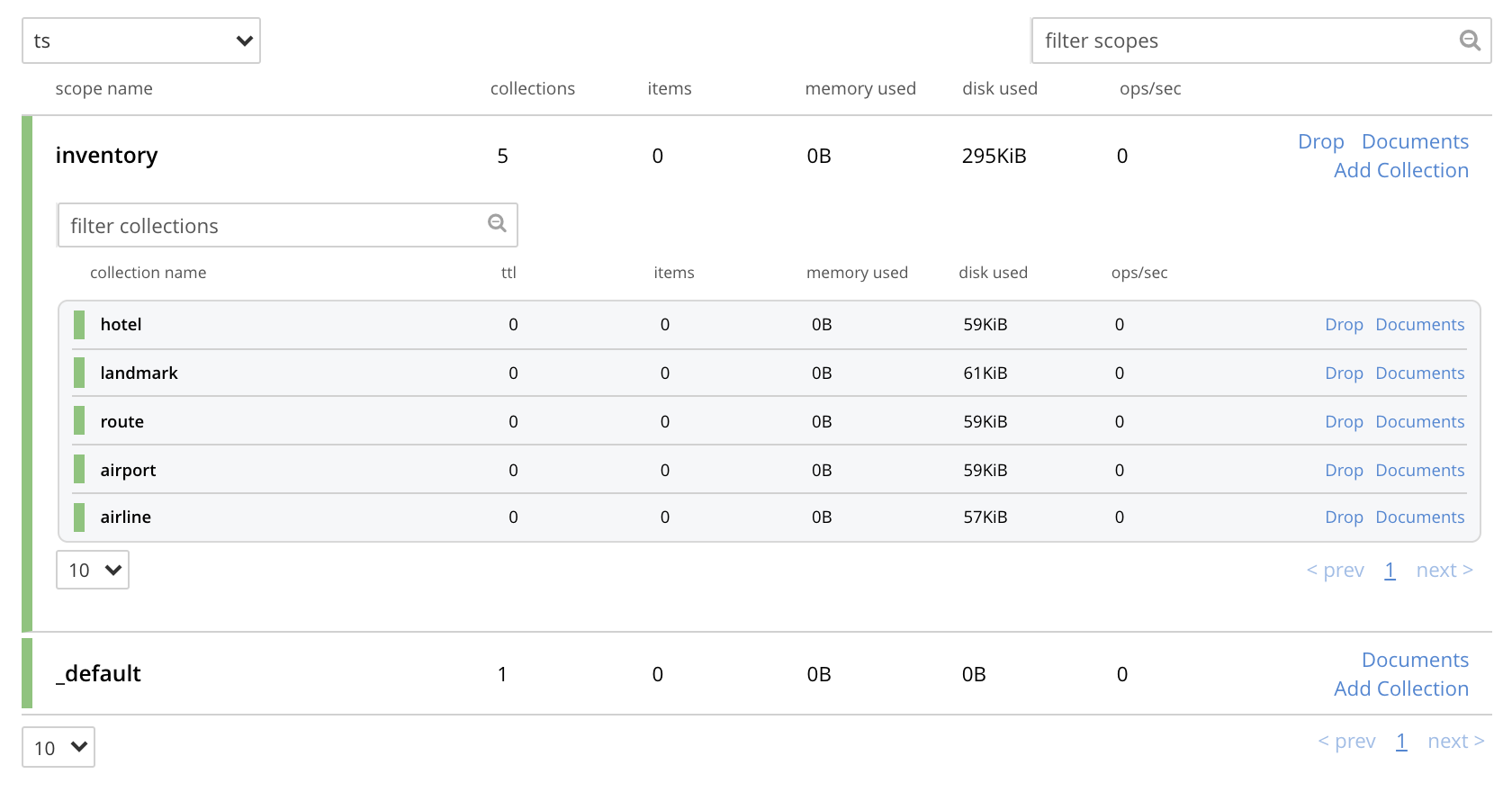 target bucket screen