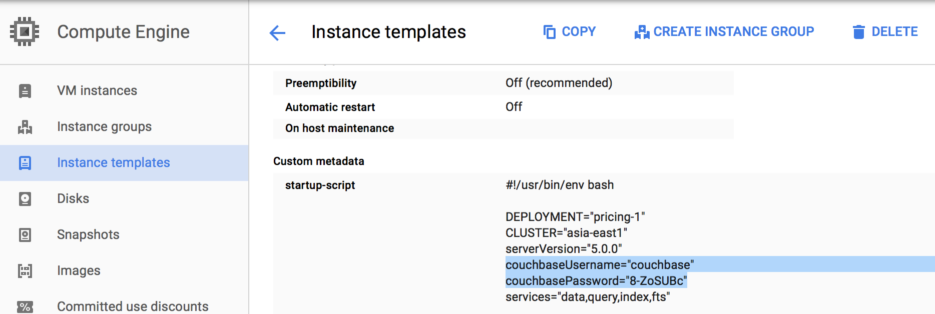 gcp instance template startup script