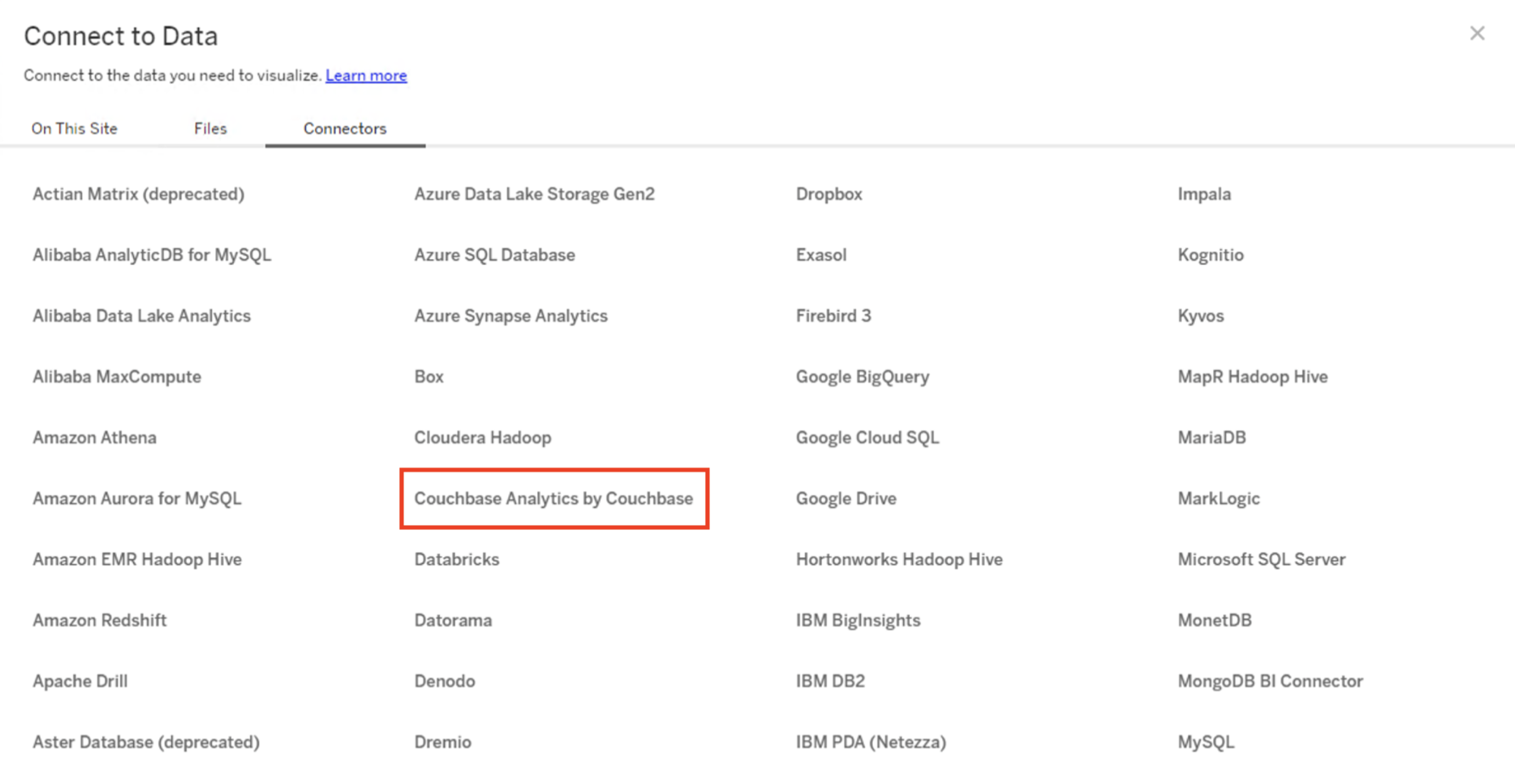 Verify Tableau Server Connector